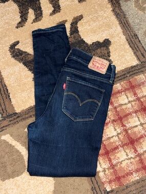 Levi's Dark Blue Skinny Jeans - Slim Fit NWOT 28x30
